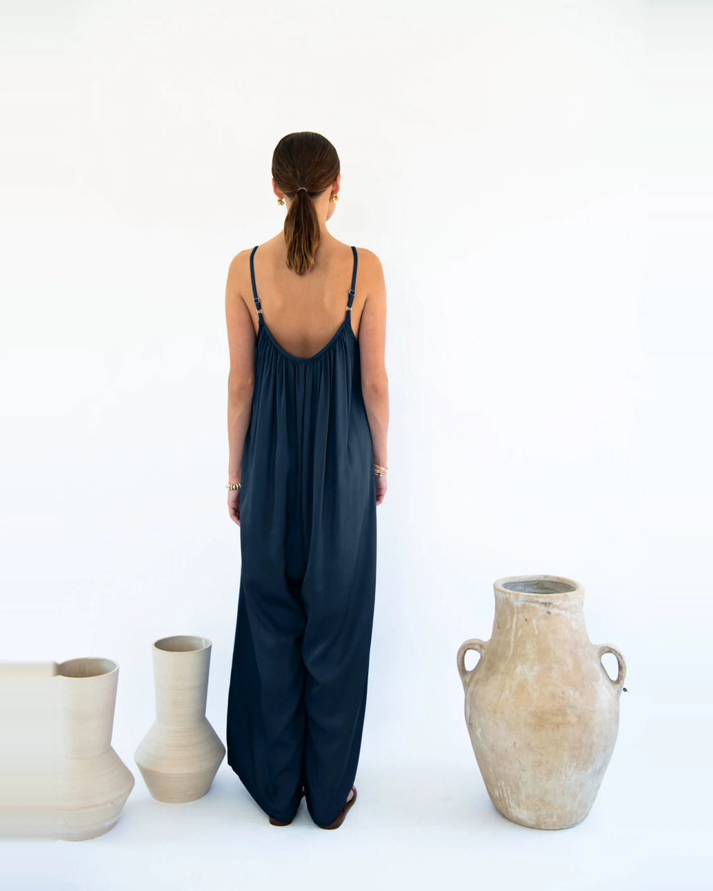 Neu Nomads Damen vegan Jumpsuit Bali Mitternachtsblau – Ansicht 2