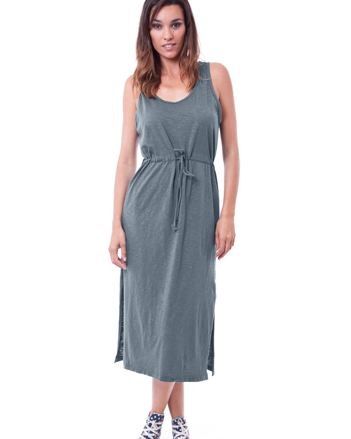 RAVENS VIEW IBIZA Damen vegan Kleid Mariona Khaki