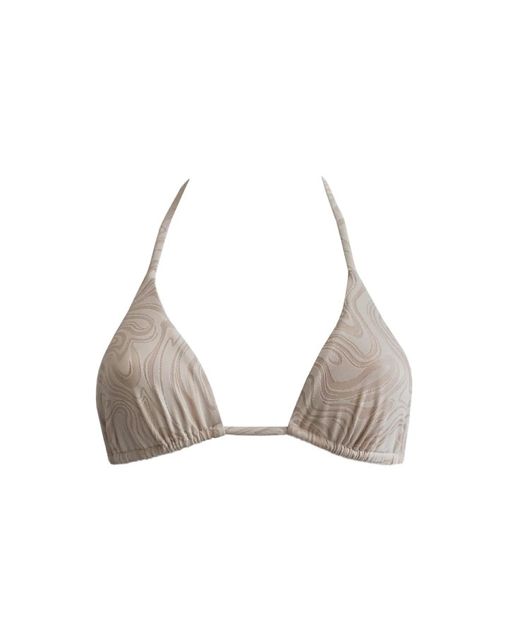 Anekdot Damen vegan Bikinioberteil Triangle Olbia Beige