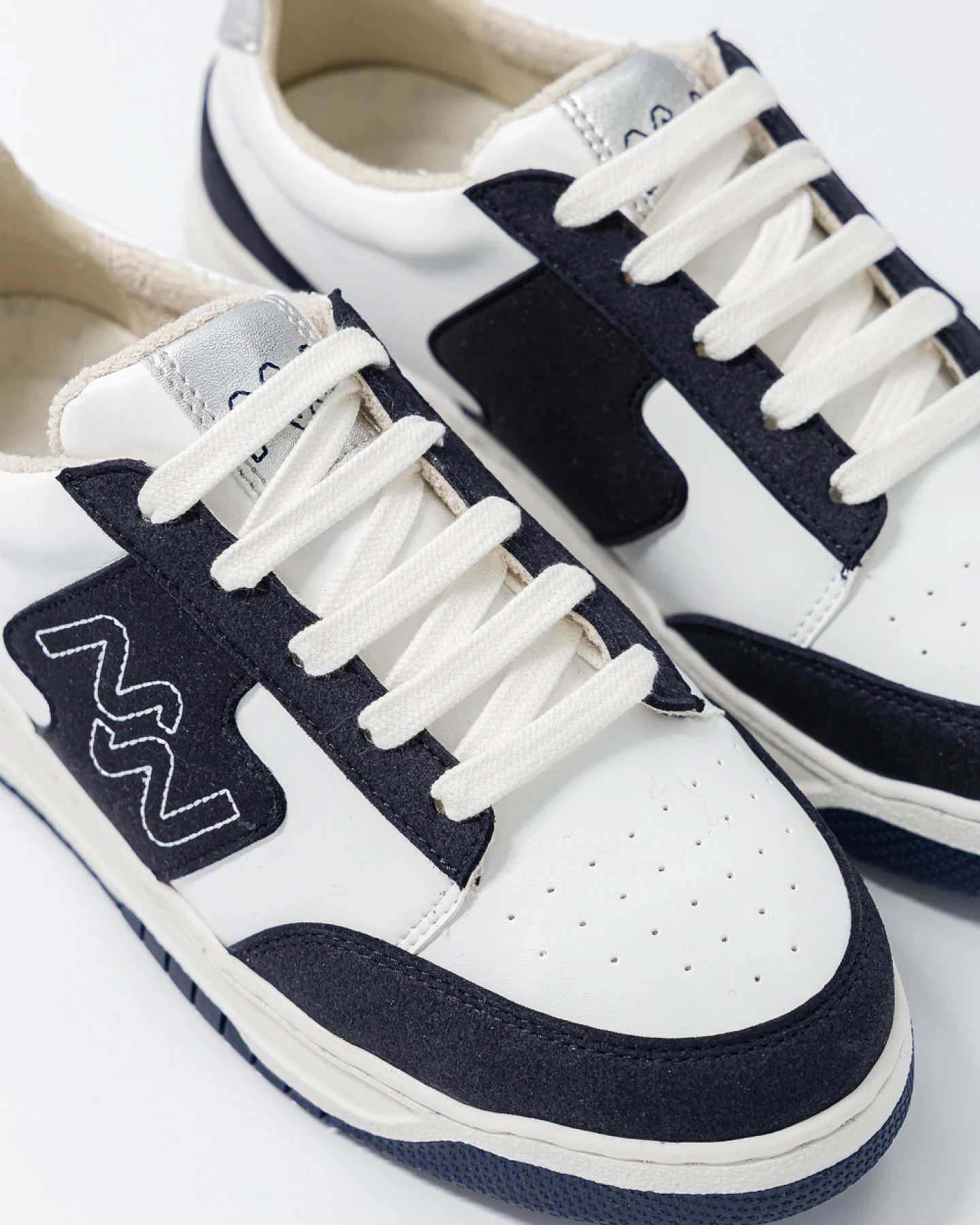 Mood Walk Herren vegan Sneaker Dream Big Silver Navy – Ansicht 2