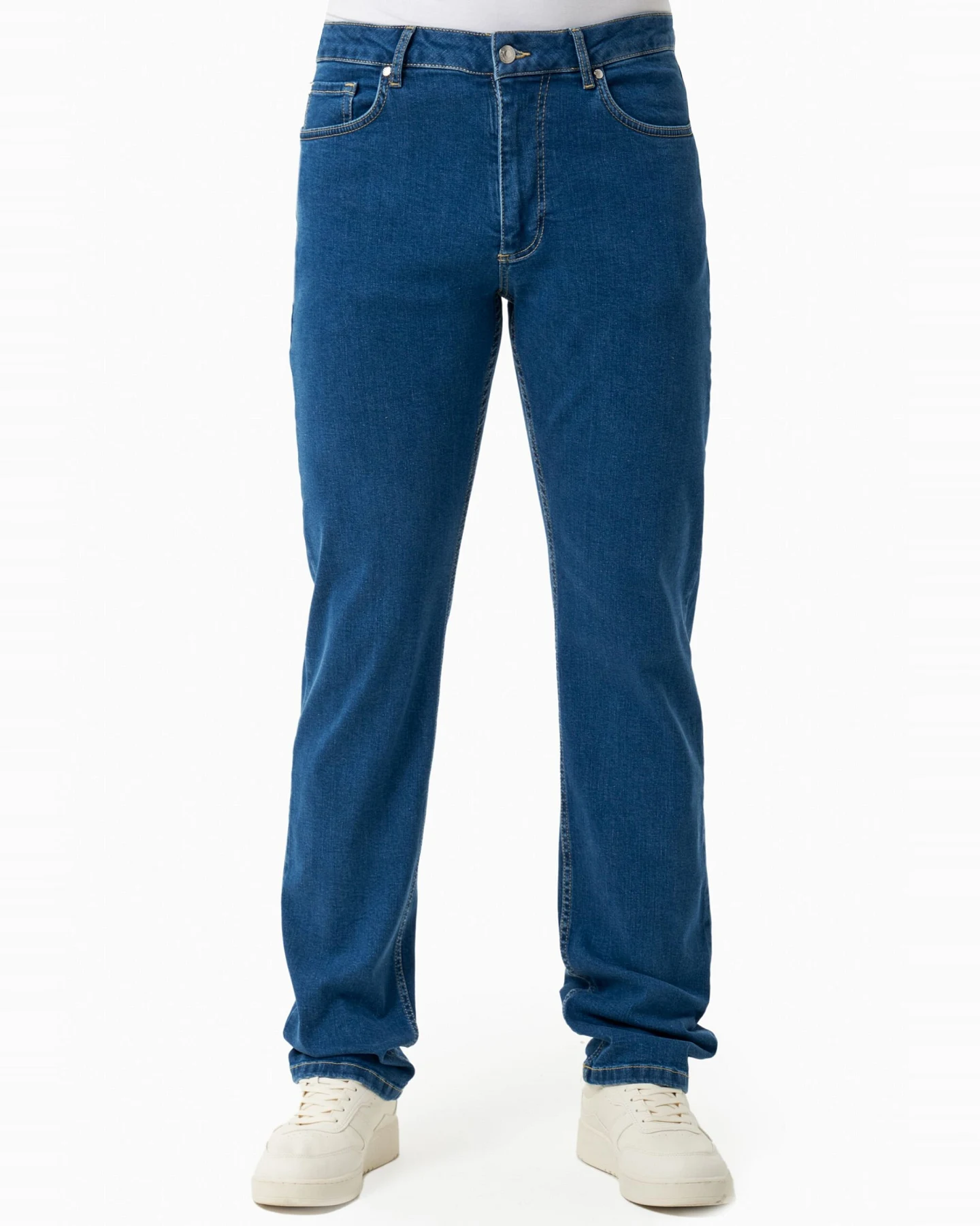 ORGANICATION Herren vegan Jeans Medium Blau – Ansicht 2