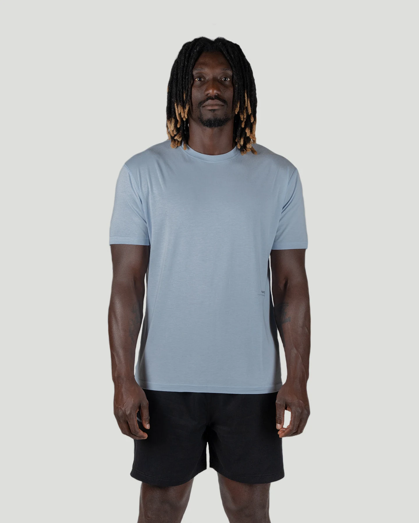 Boldwill Herren vegan T-Shirt Arktisblau – Ansicht 2