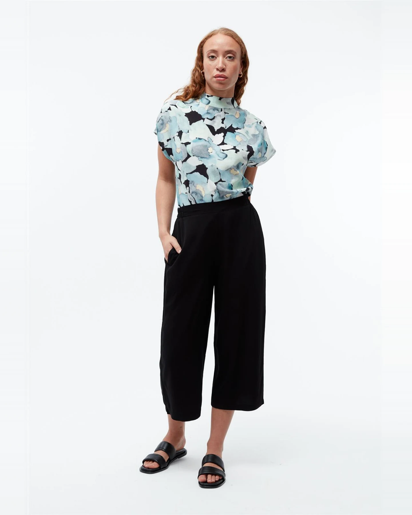 Givn Damen vegan Culotte Anna Schwarz – Ansicht 2