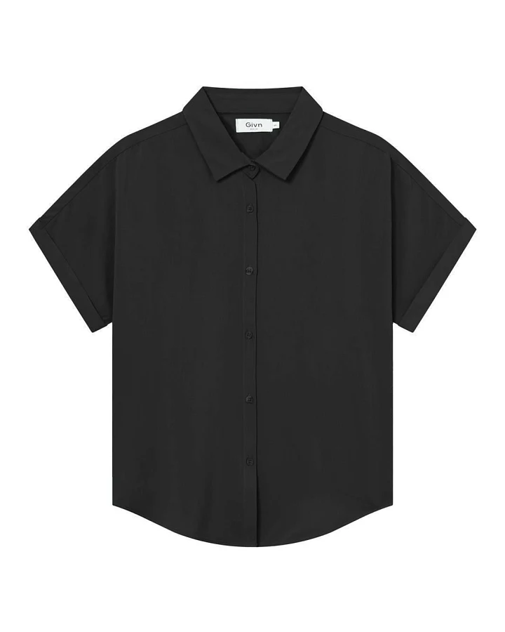 Givn Damen vegan Bluse Sarah Schwarz