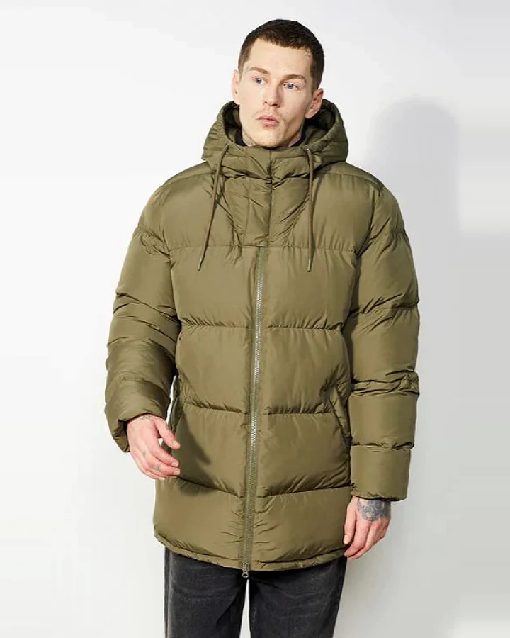 LangerChen Herren vegan Jacke Erin Olive