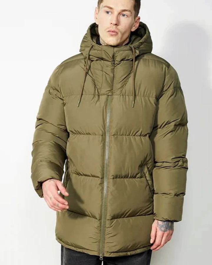 LangerChen Herren vegan Jacke Erin Olive