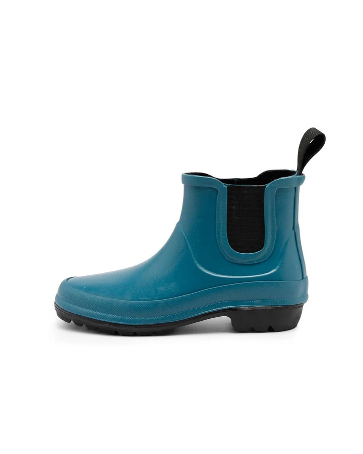 Grand Step Shoes Damen vegan Regenstiefel Vickie Petrol