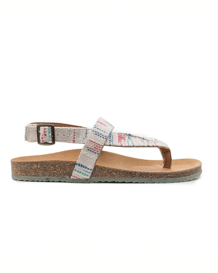 Zouri Damen vegan Sandalen Isle Desert Beige