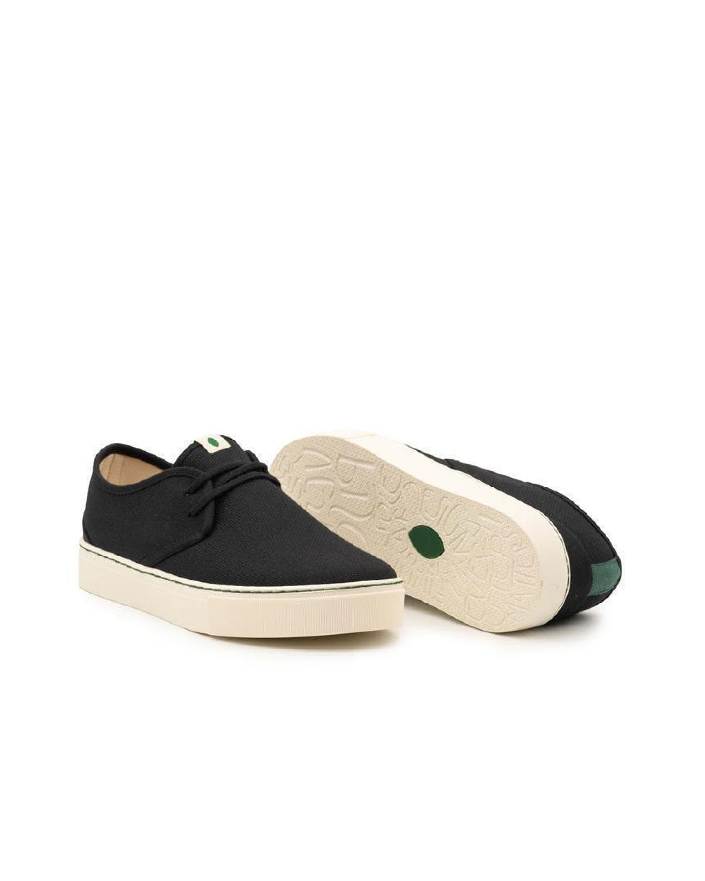 Vesica Piscis Herren vegan Sneaker Siddhartha Schwarz/Weiß – Ansicht 2