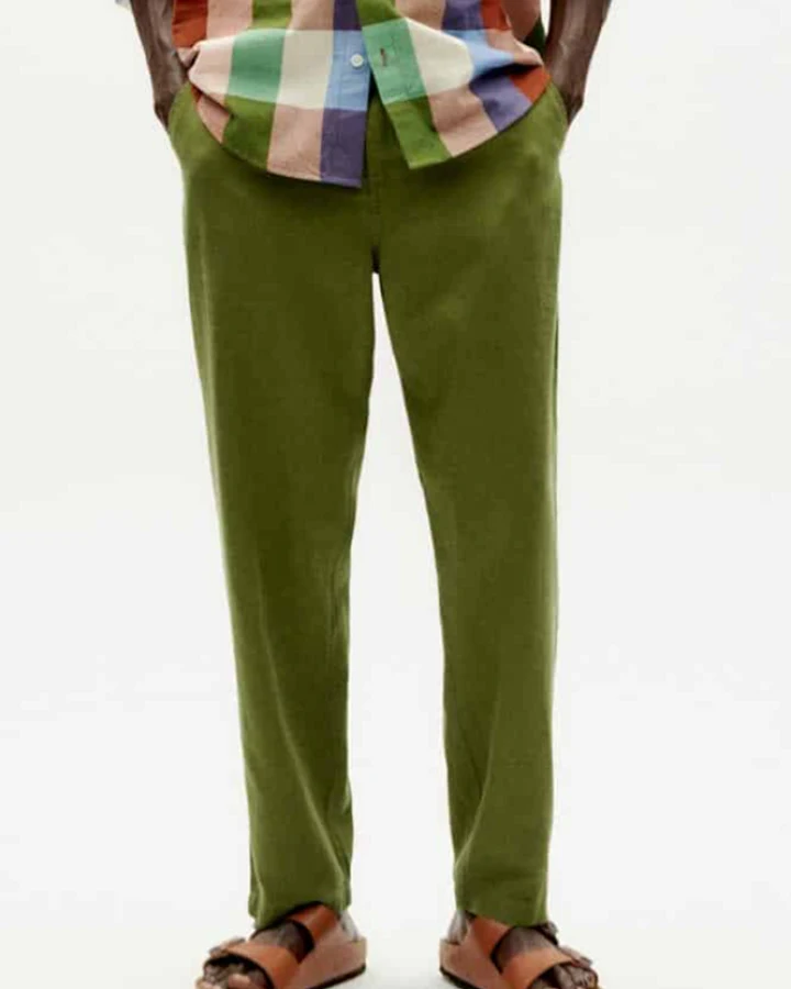 Thinking MU Herren vegan Hose Moero Grün
