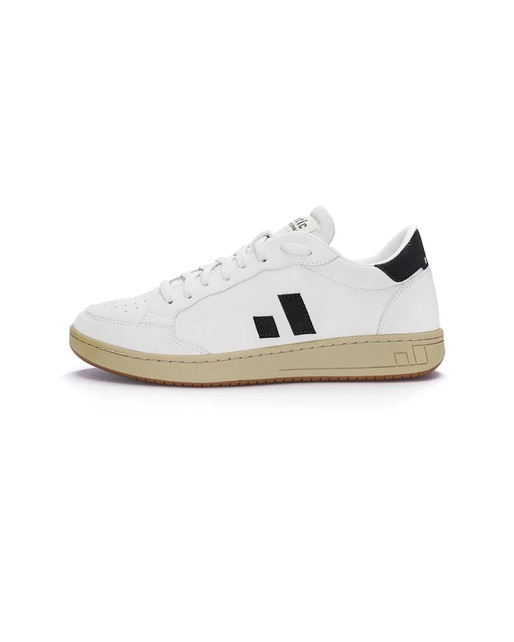 Ethletic Herren vegan Sneaker Low Cut Jesse Chalk White/Jet Black
