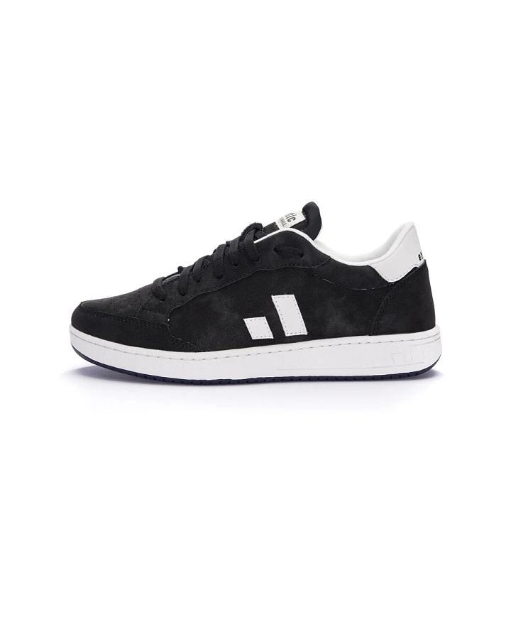 Ethletic Herren vegan Sneaker Low Cut Jesse Jet Schwarz/Chalk Weiß