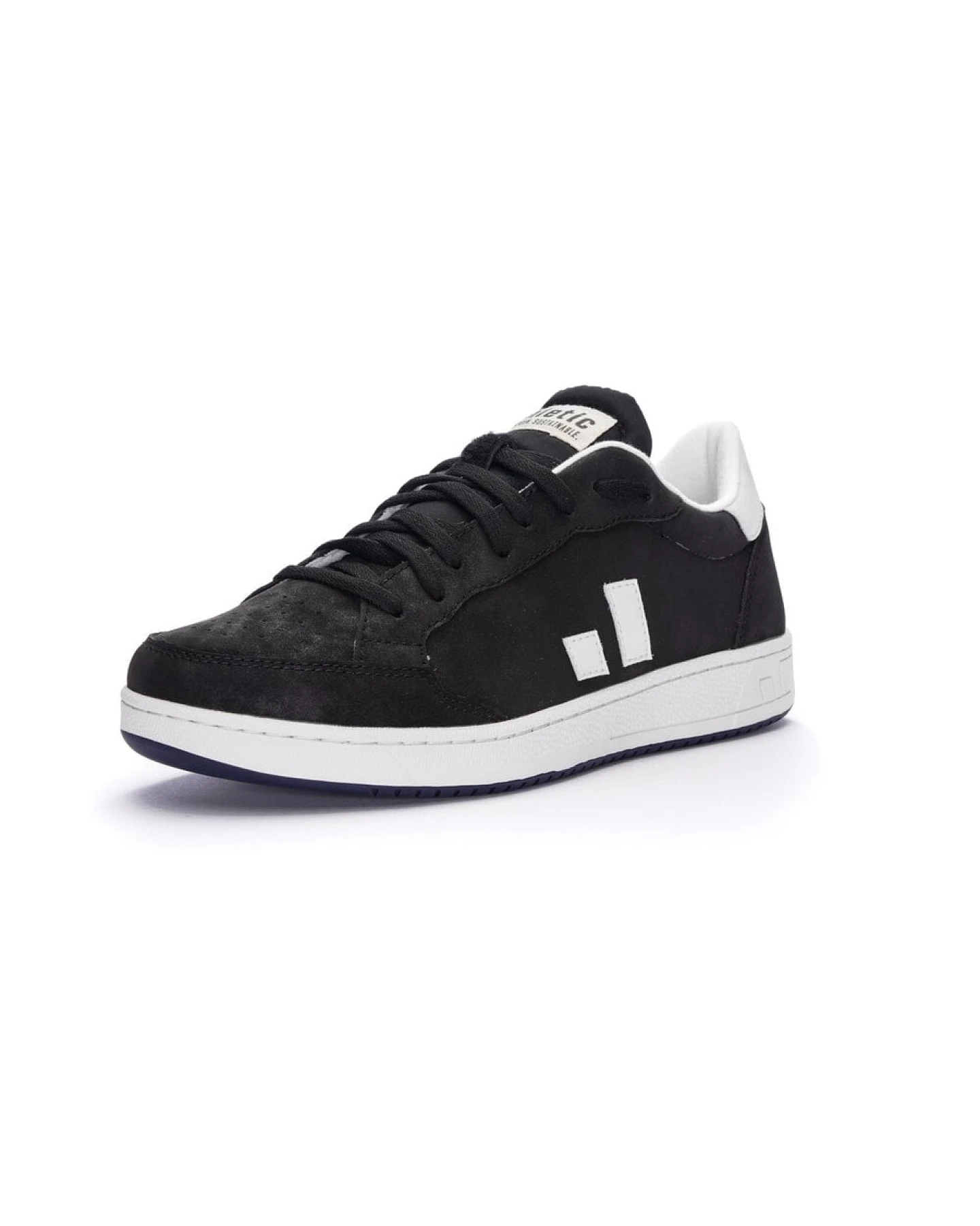 Ethletic Herren vegan Sneaker Low Cut Jesse Jet Schwarz/Chalk Weiß – Ansicht 2