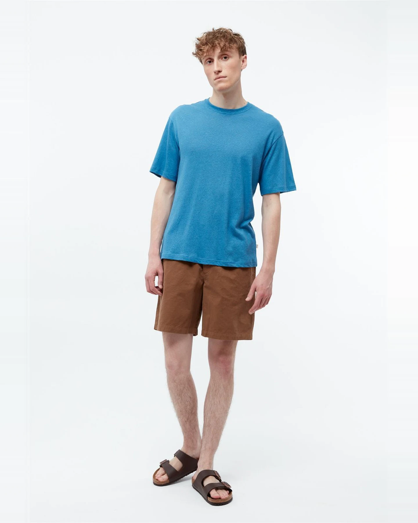 Givn Herren vegan T-Shirt Lasse Gentle Blue – Ansicht 2