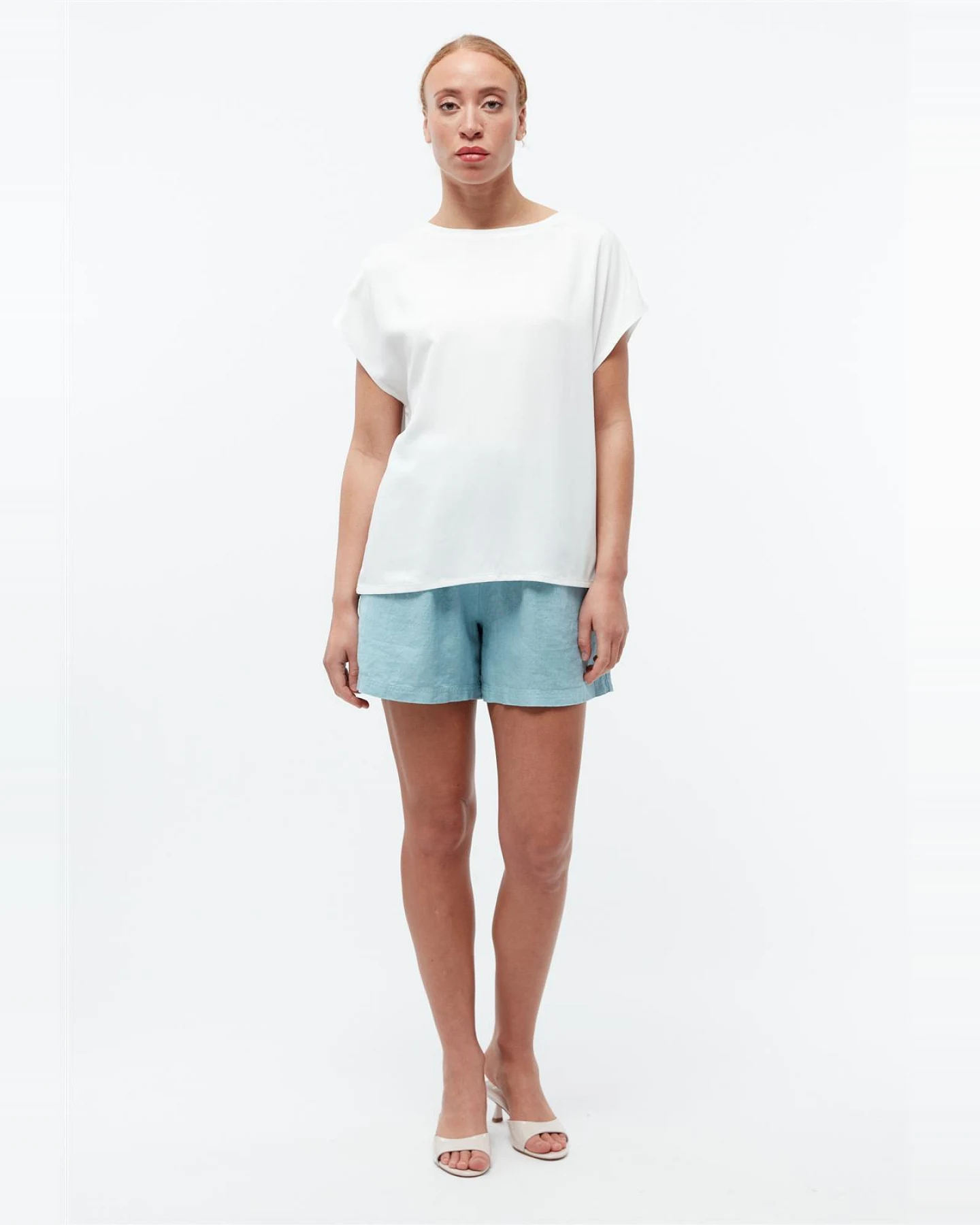 Givn Damen vegan T-Shirt Fenna Weiß – Ansicht 2
