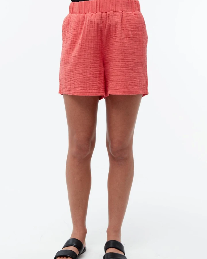 Givn Damen vegan Kurze Hose Clementine Sunset Coral