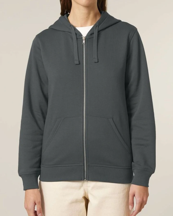 UNIPOLAR Herren vegan Hoodie Mixon Anthrazit