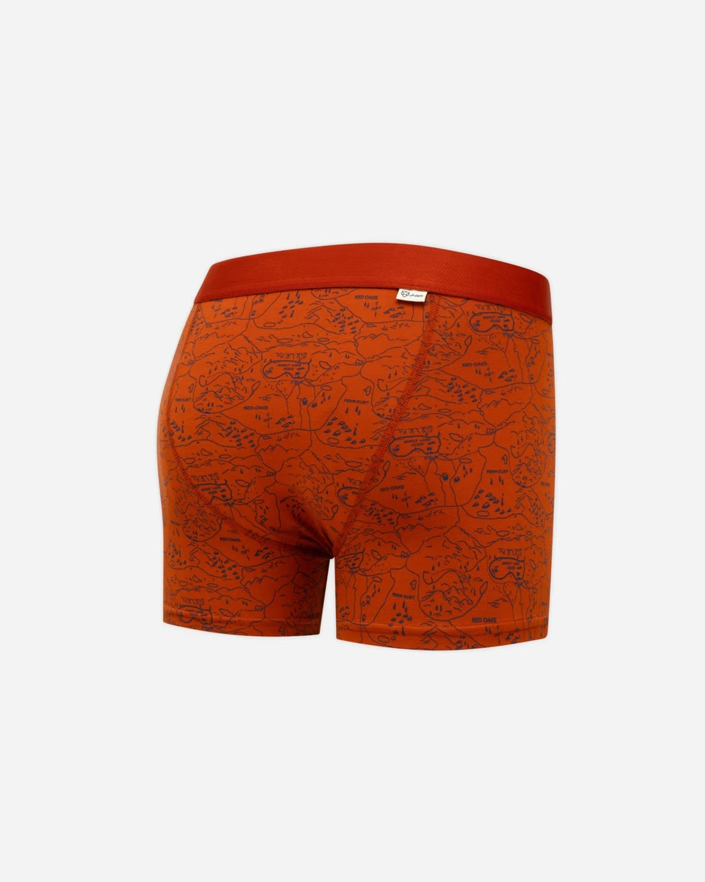 Boxer Brief Ginger Scoutmap Rot – Ansicht 2
