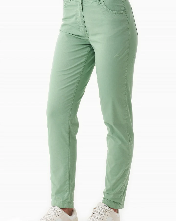 ORGANICATION Damen vegan Jeans Matcha Grün