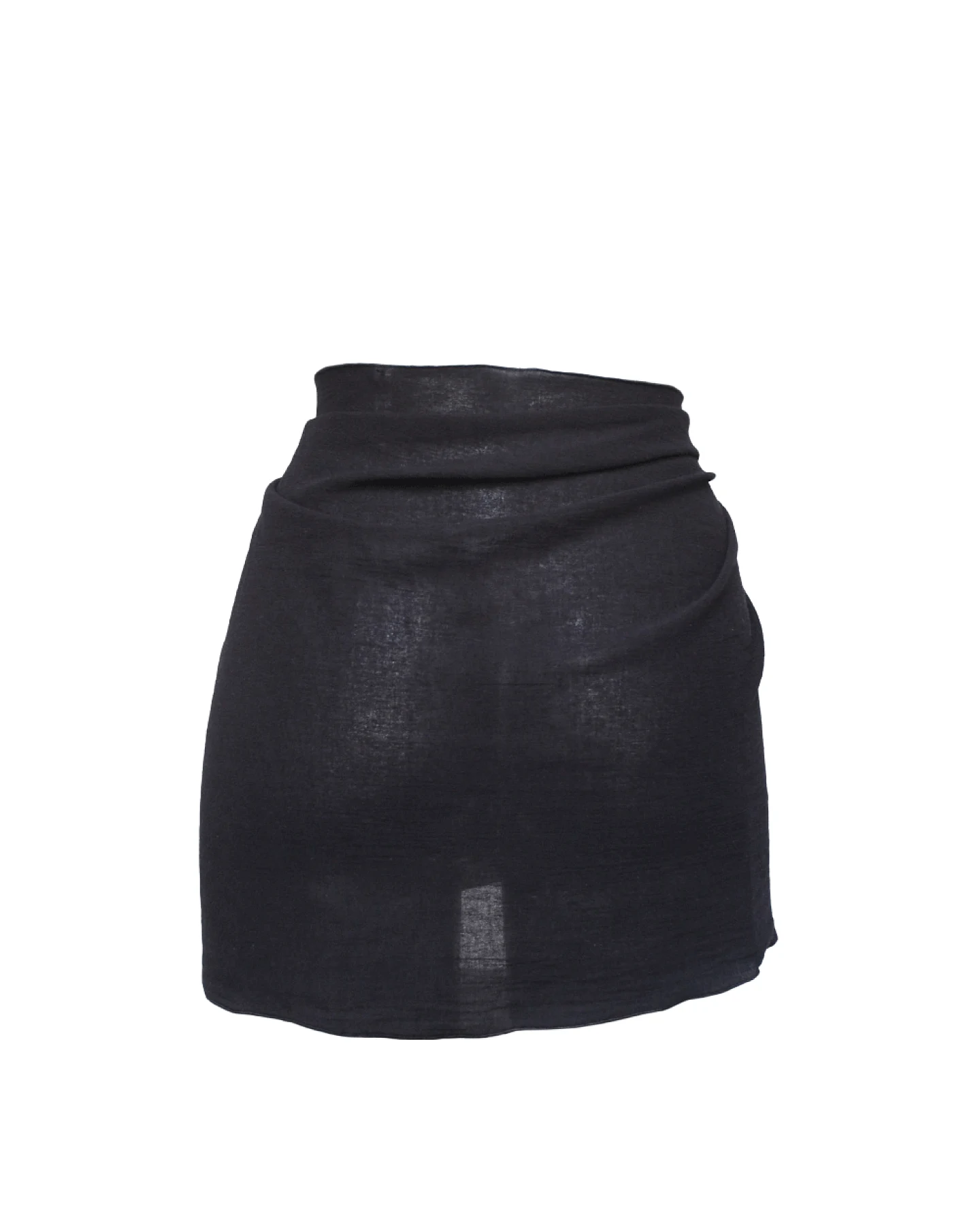 Anekdot Damen vegan Rock Strand Pareo Olbia Schwarz – Ansicht 2