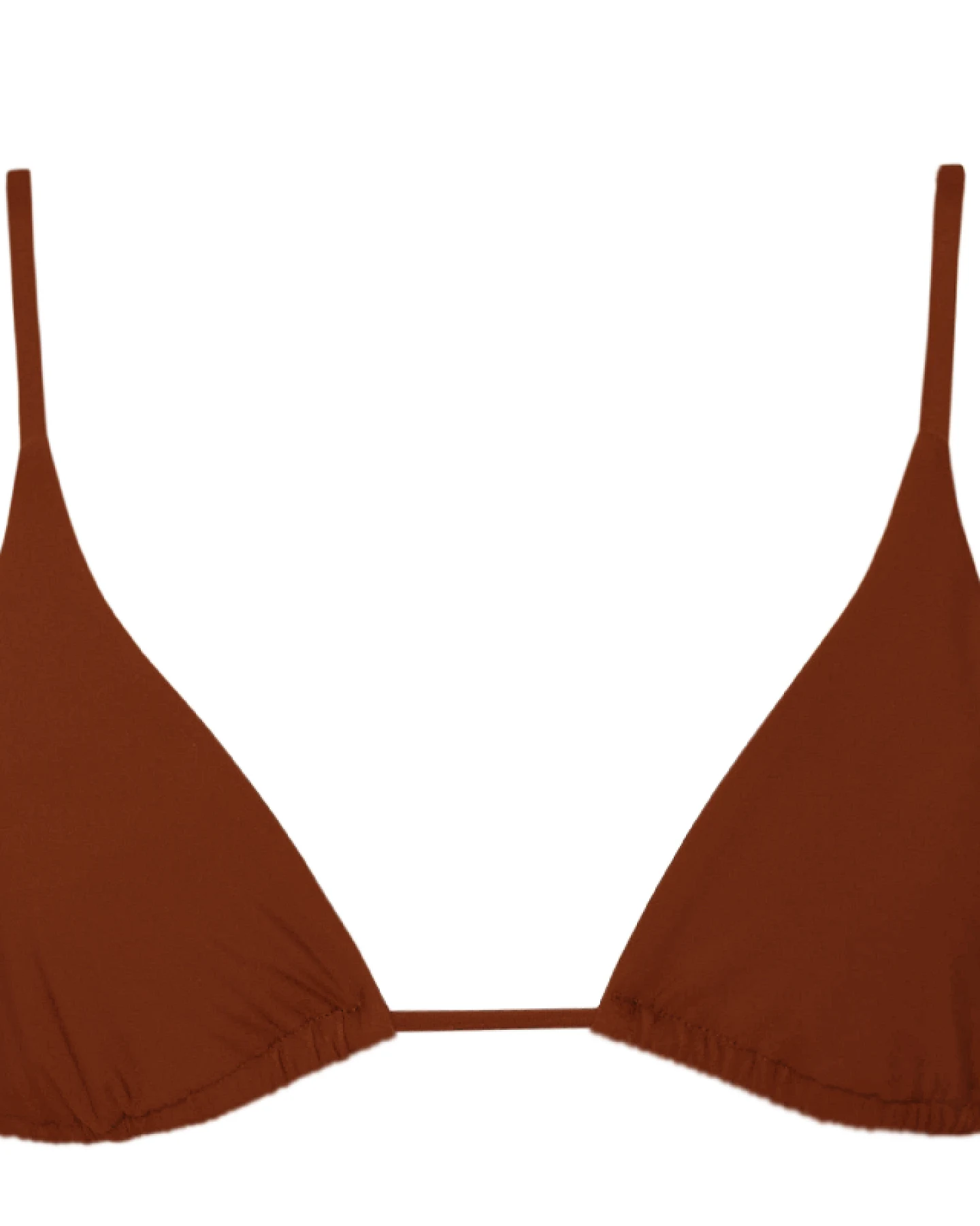 Anekdot Damen vegan Bikinioberteil Triangle Olbia Rust – Ansicht 2
