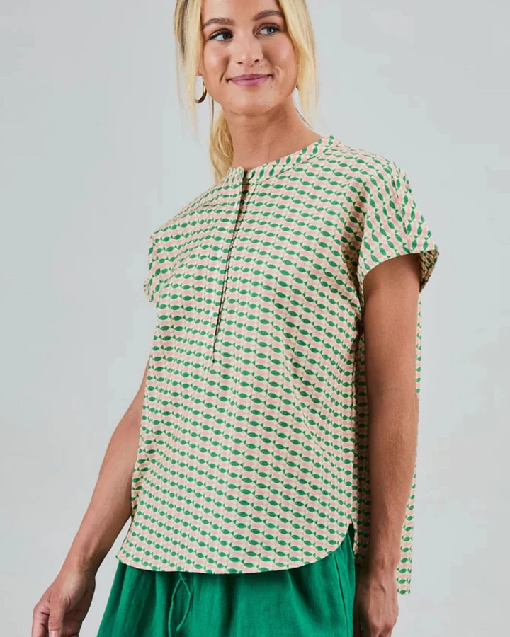 Bluse Sardinas Sleeveless Grün
