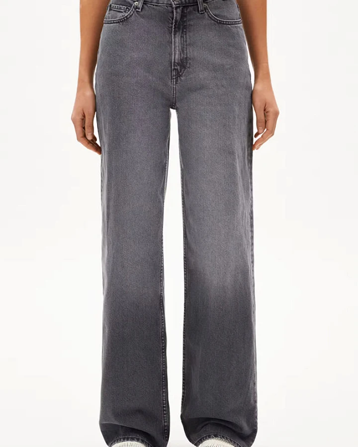 ARMEDANGELS Damen vegan Jeans Enijaa Dione Grau