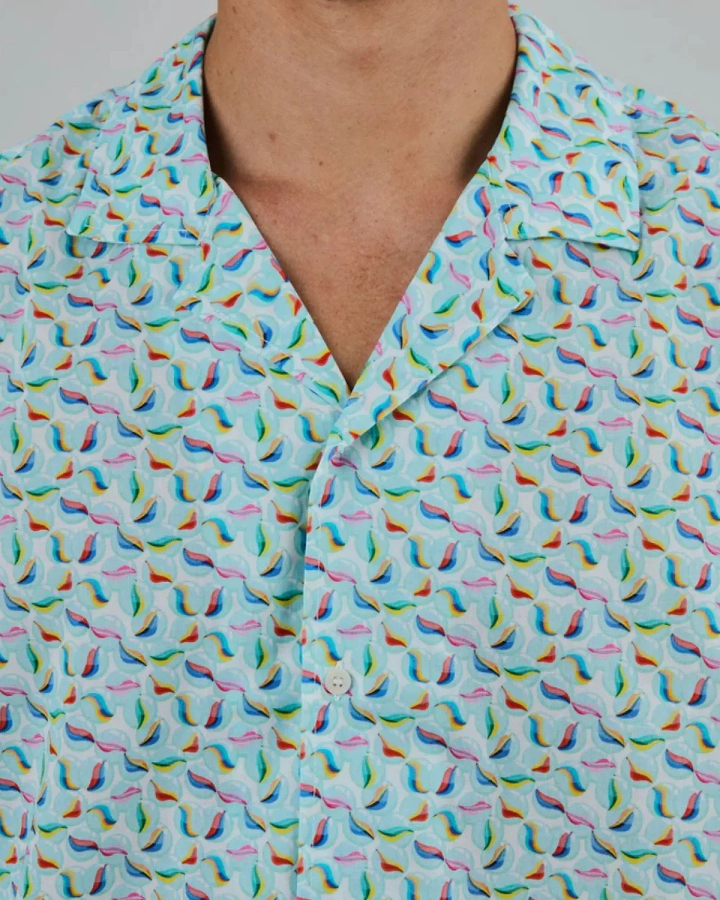 Hemd Marbles Aloha Shirt Blau – Ansicht 6