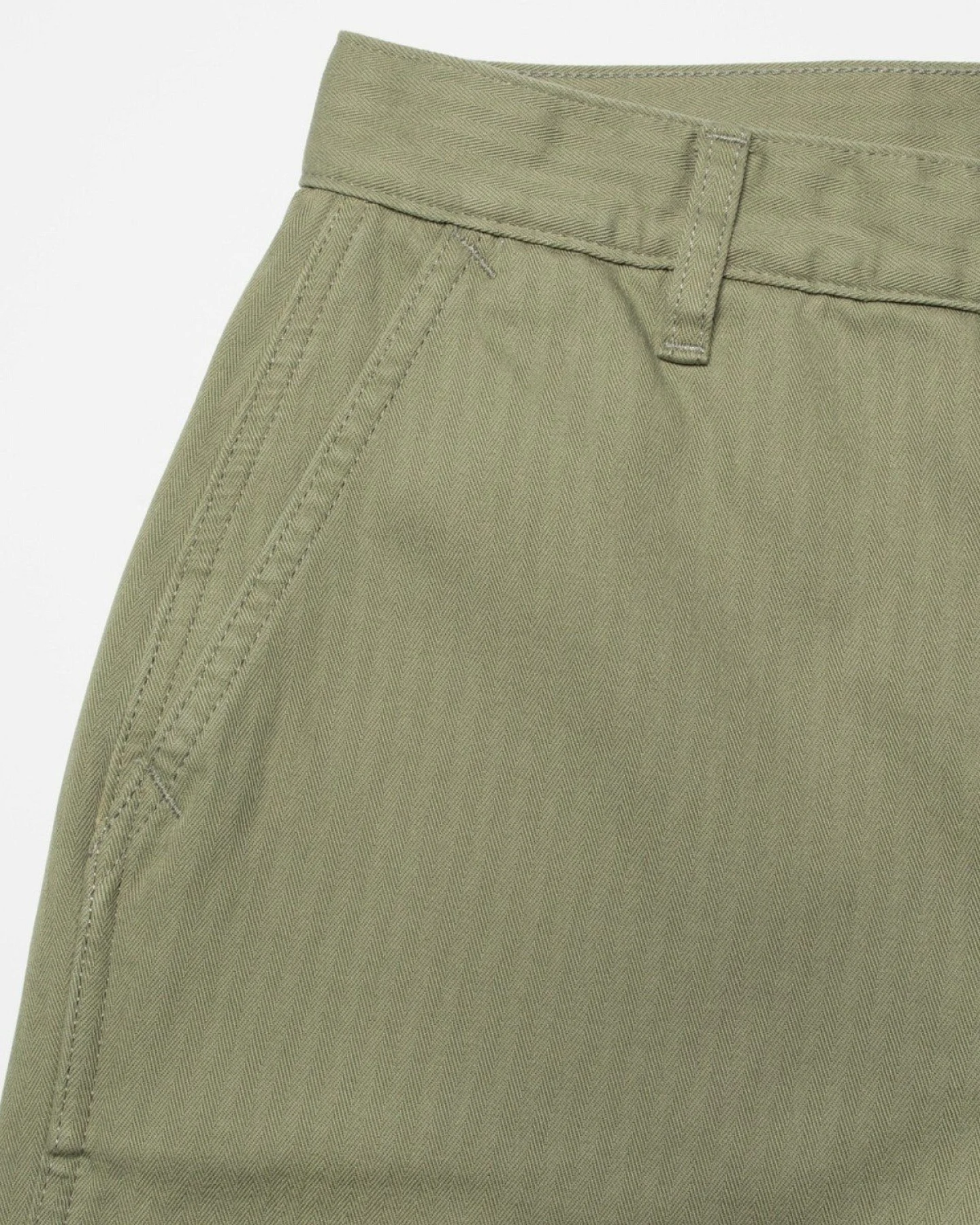 Hose Wendy Herringboner Pale Green – Ansicht 6