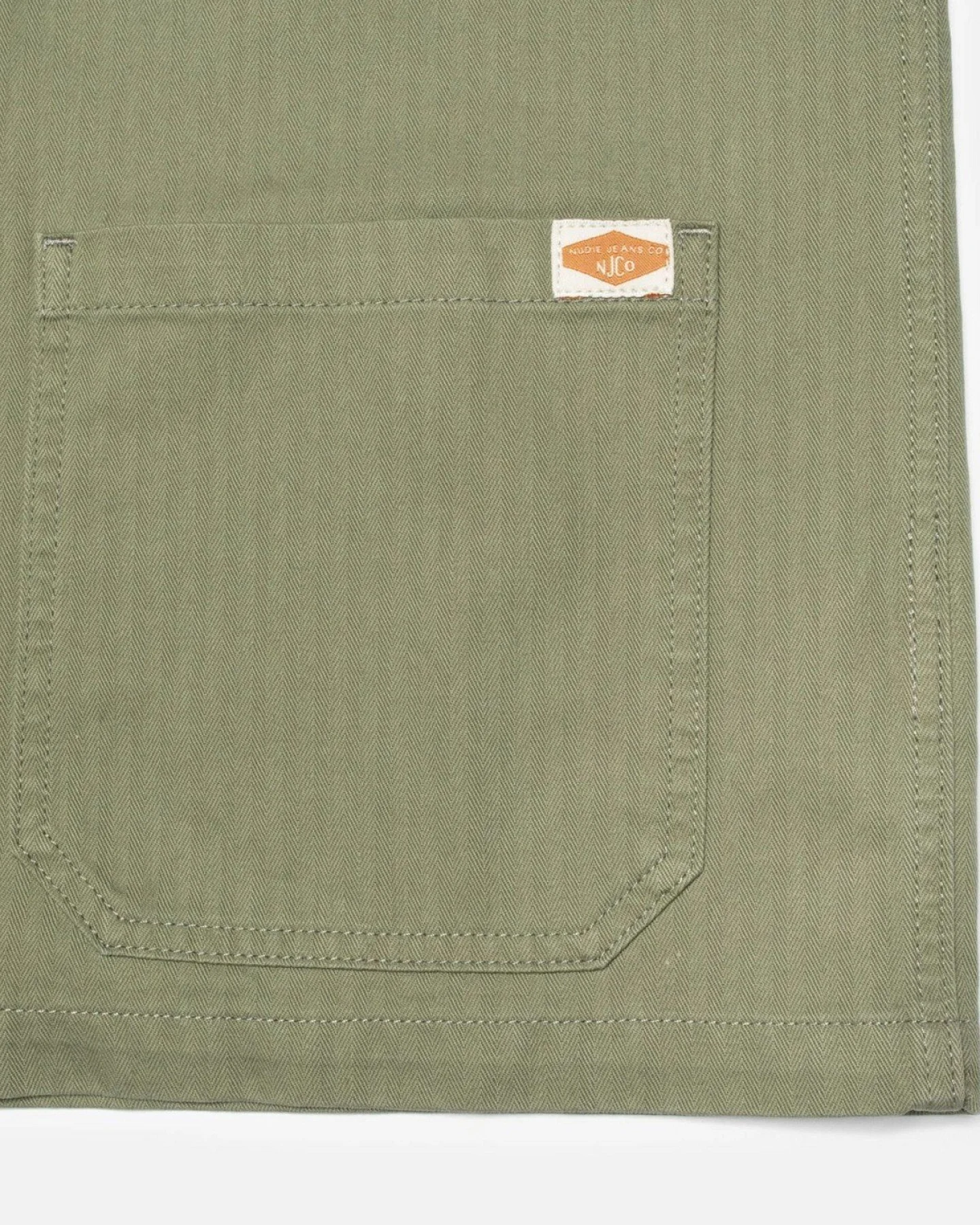 Jacke Lovis Herringbone Grün – Ansicht 3