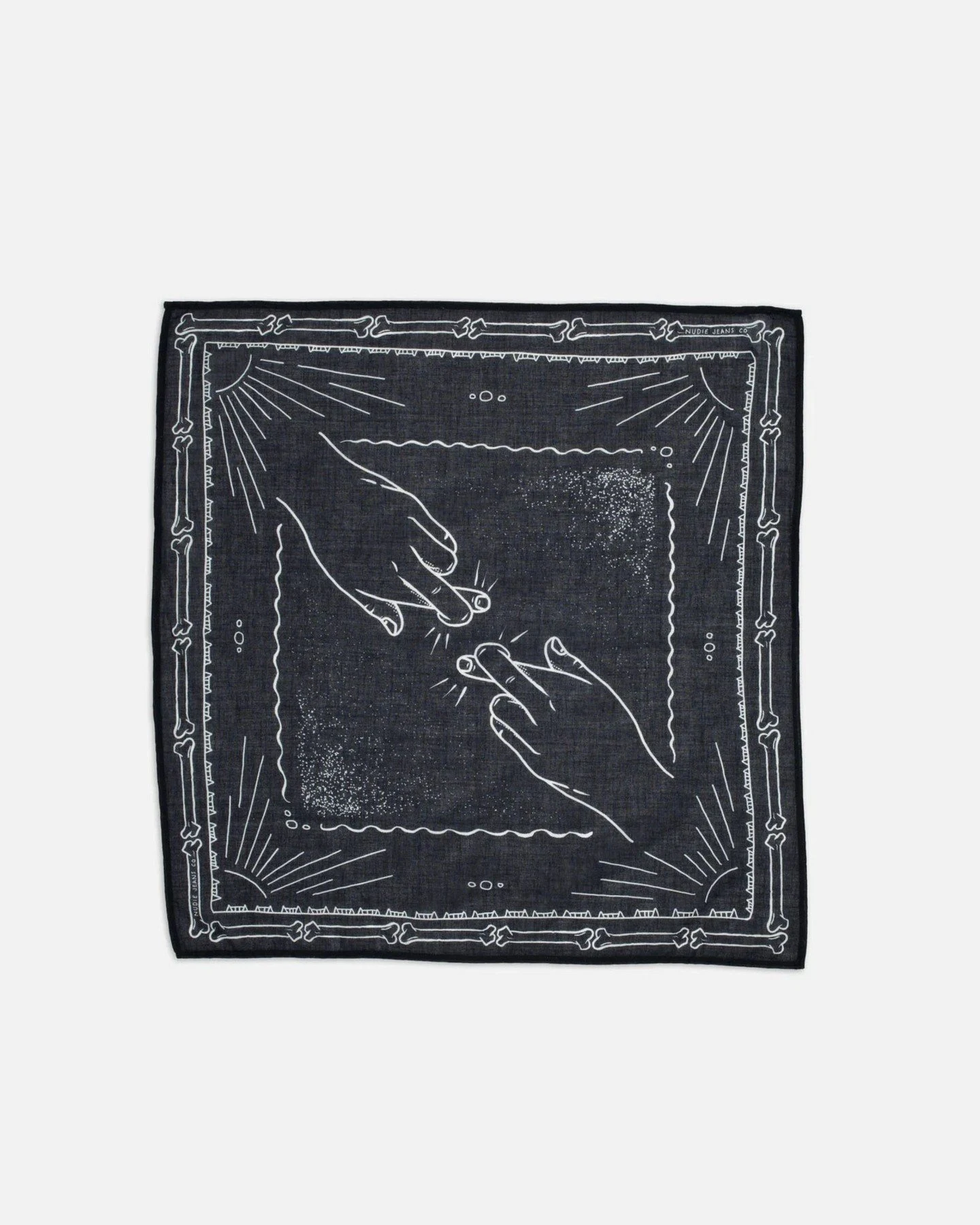 Bandana Ingrid Double Cross Blau – Ansicht 2