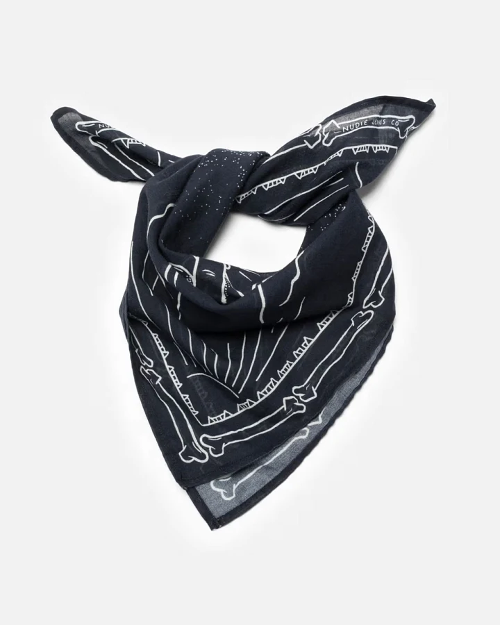 Bandana Ingrid Double Cross Blau
