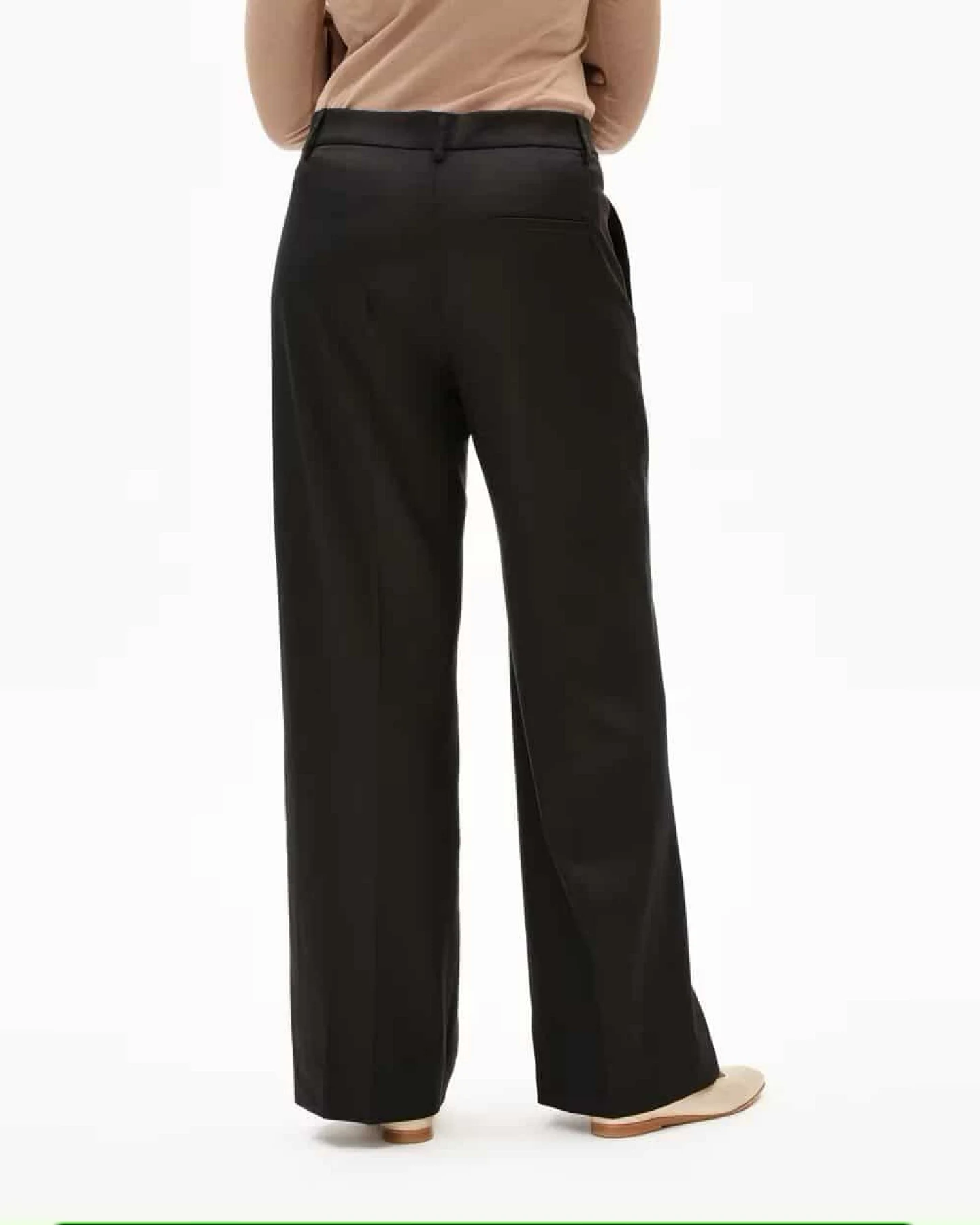 ARMEDANGELS Damen vegan Hose Leandraa Schwarz – Ansicht 2