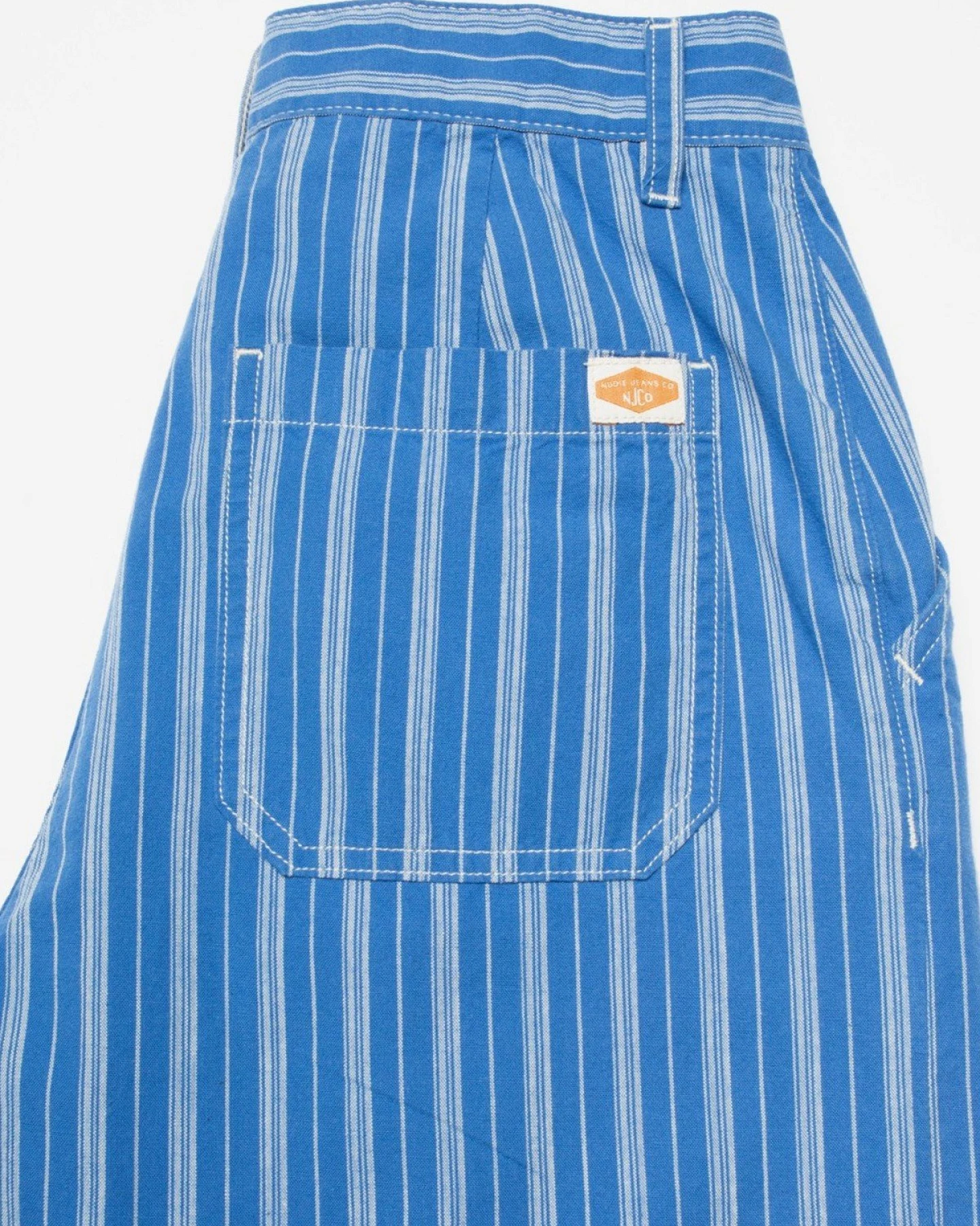 Hose Gullan Striped Blau – Ansicht 3