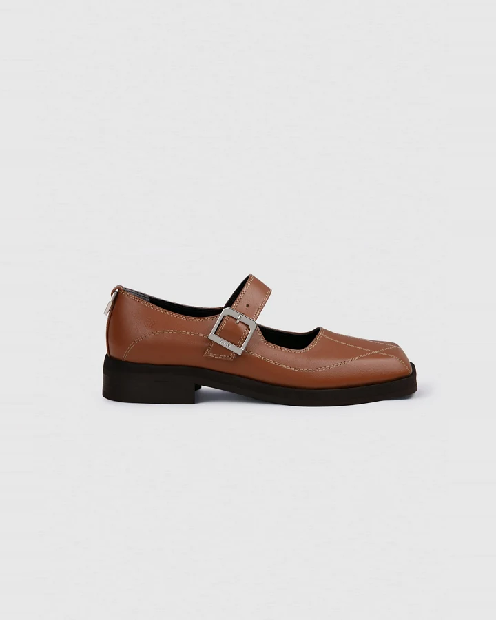 Prev Damen vegan Schuhe Jenny Ii Ginger Brown