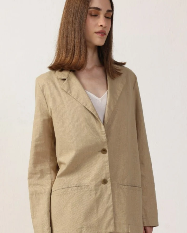 Neu Nomads Damen vegan Blazer Jilline Stone
