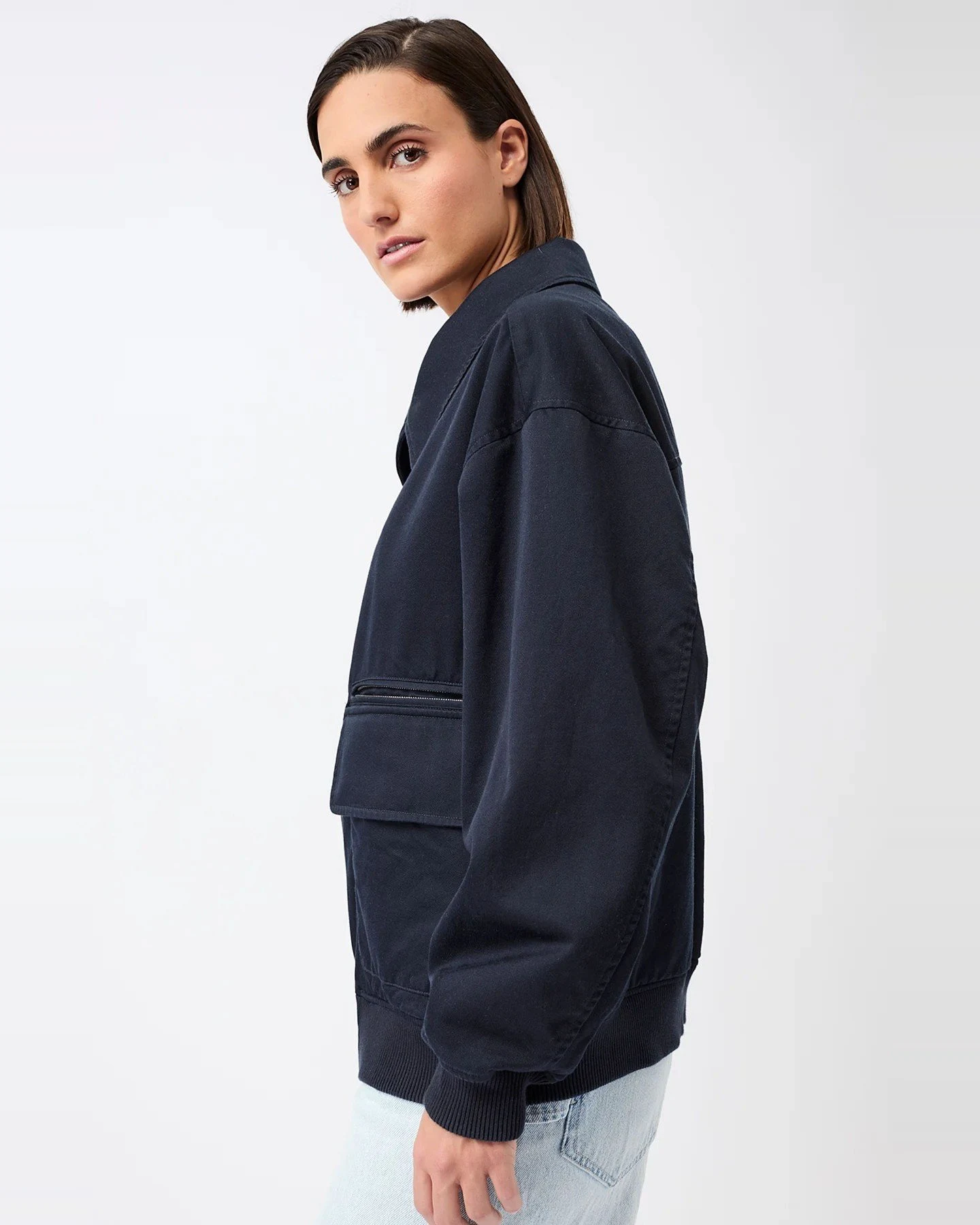 Blouson Clane Blau – Ansicht 2
