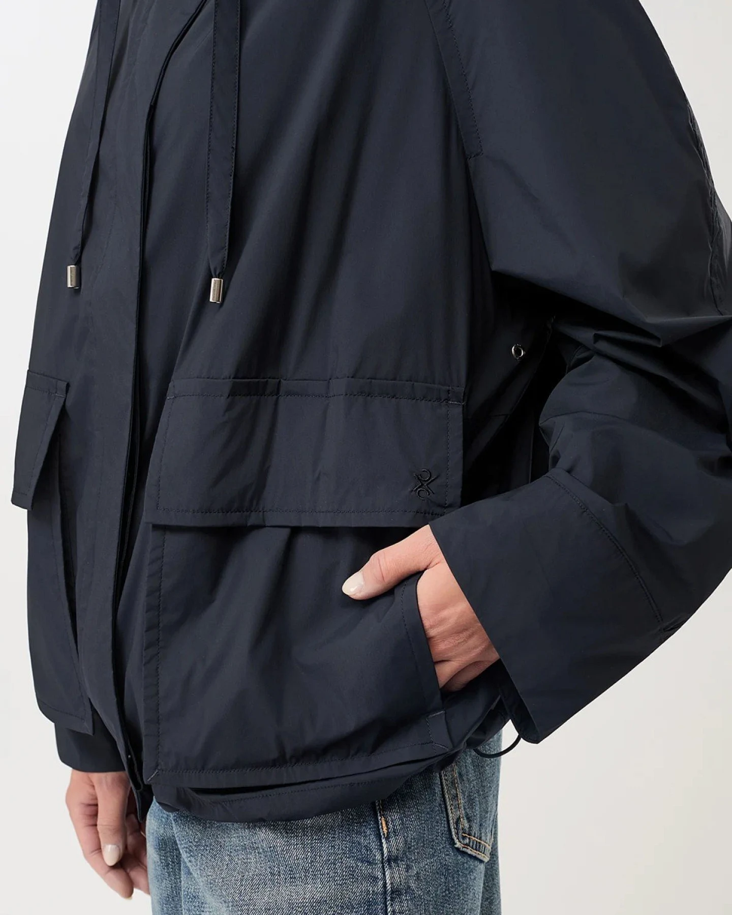 Blouson Tana Blau – Ansicht 3