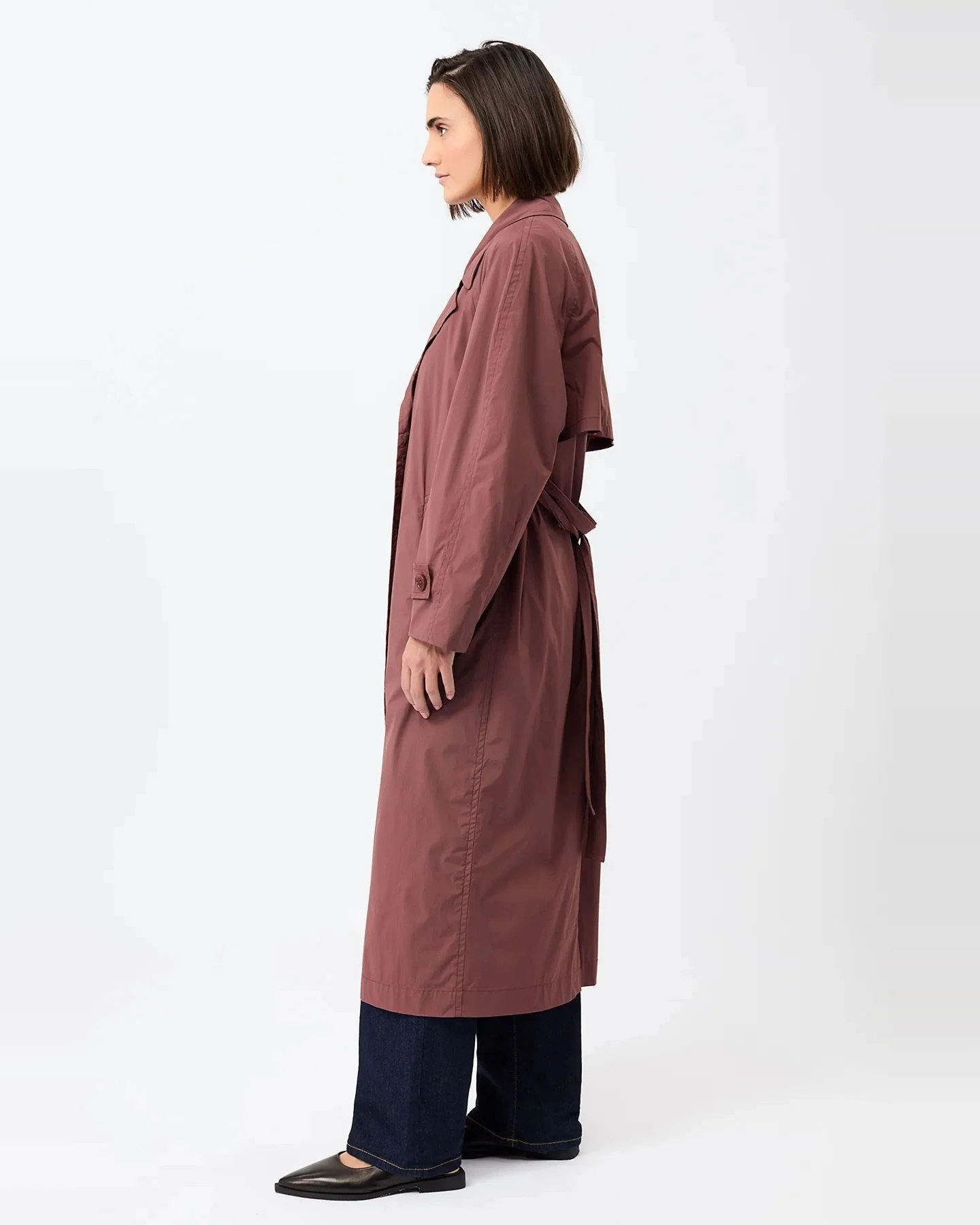 Trenchcoat Brayden Light Rot – Ansicht 3