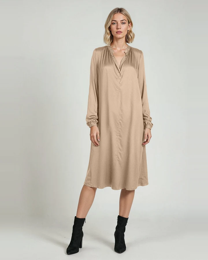 Neu Nomads Damen vegan Kleid Juno Goldie