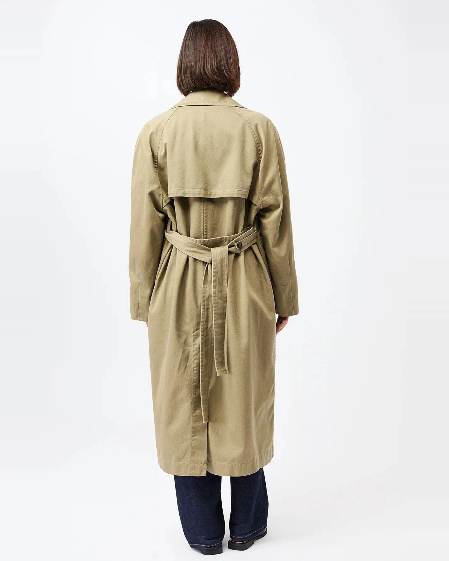 Trenchcoat Brayden Cotton Beige – Ansicht 6