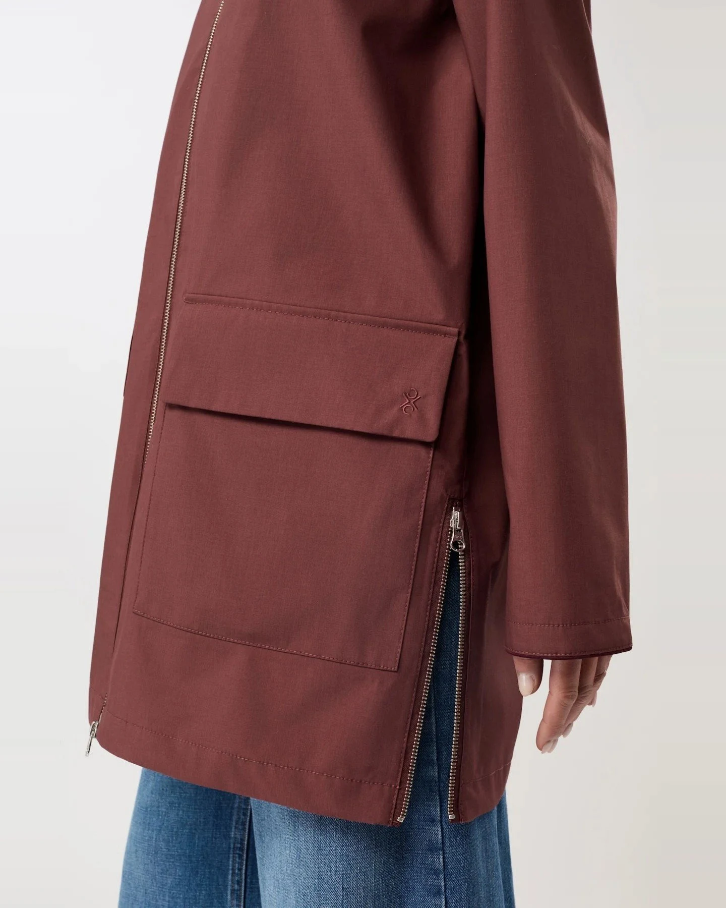 Regenparka Ottawa BP 2.0 Rot – Ansicht 5