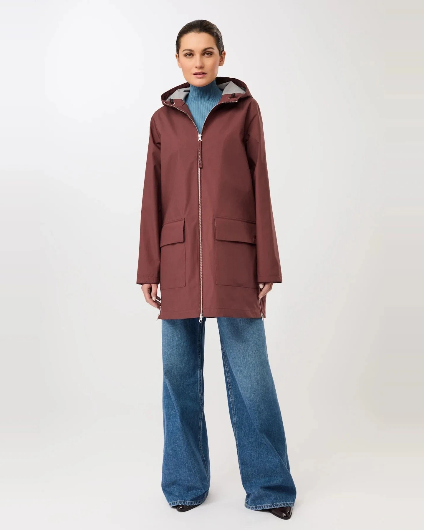 Regenparka Ottawa BP 2.0 Rot – Ansicht 2