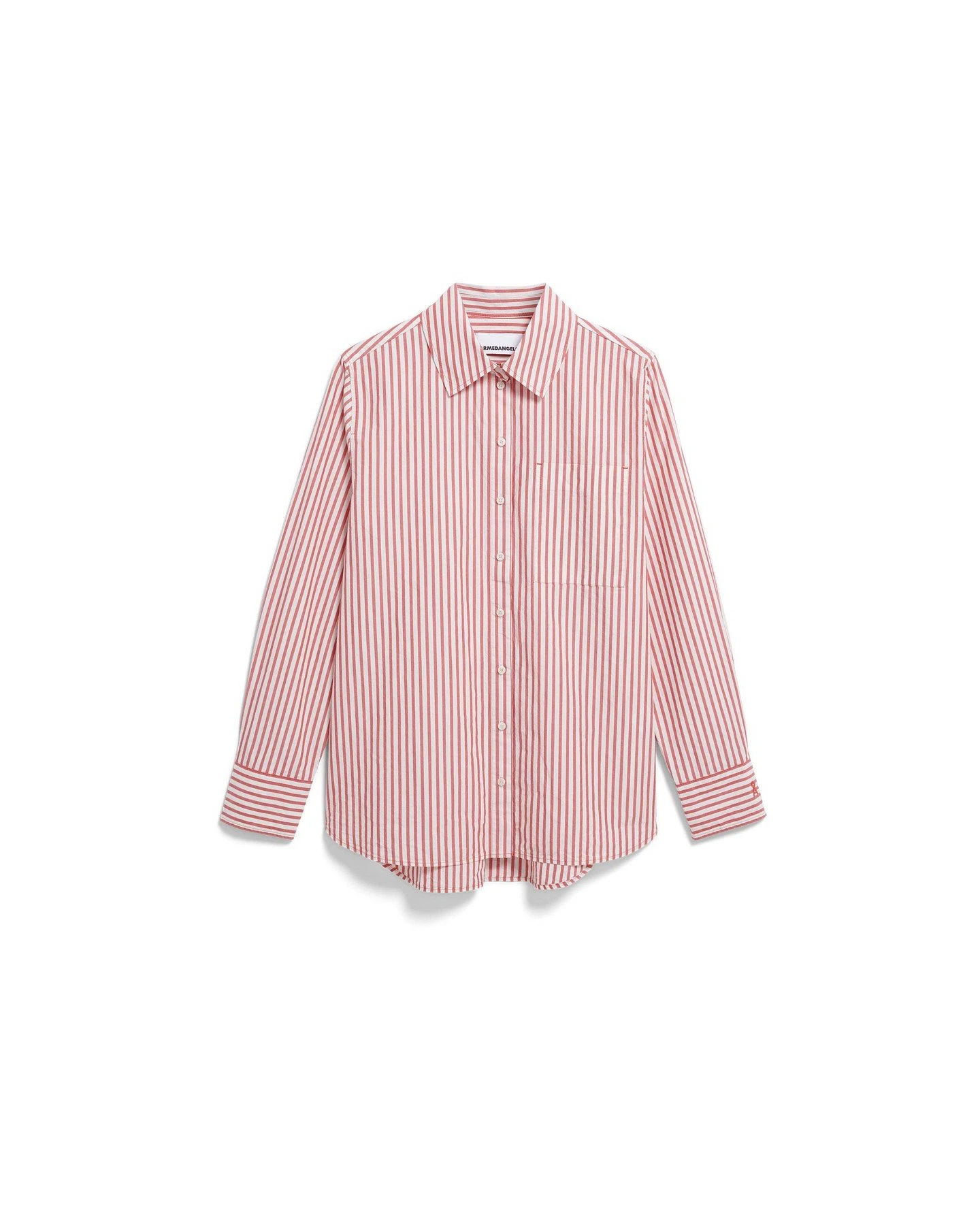Bluse Loose Stripe Rot – Ansicht 6