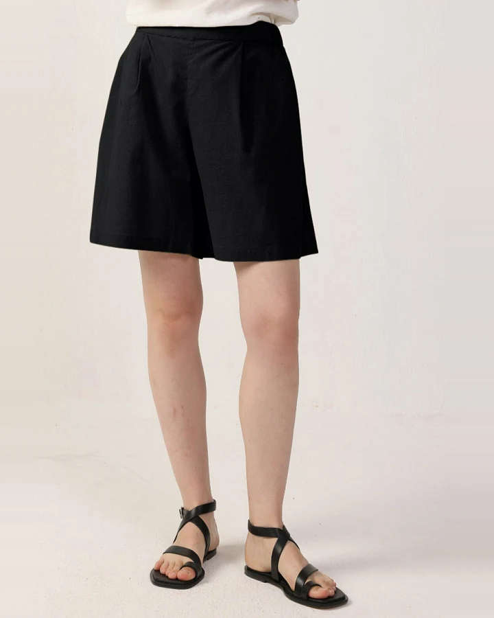 Neu Nomads Damen vegan Shorts Brisa Schwarz