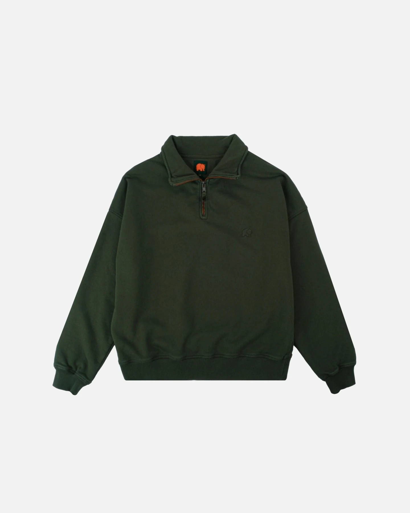 Trendsplant Damen vegan Pullover Essential Heavyweight Kombu Grün – Ansicht 2