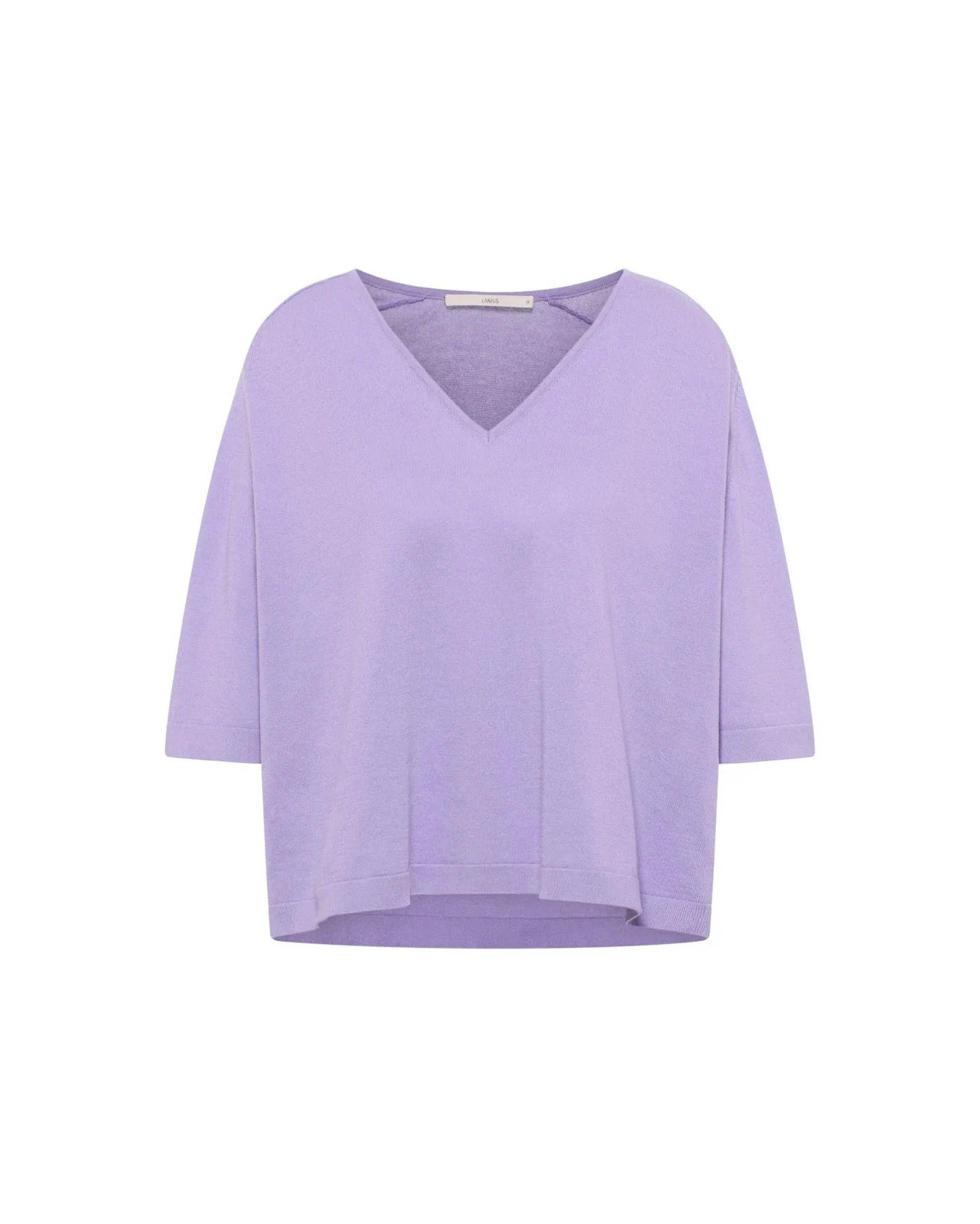 T-Shirt Strick Lila – Ansicht 6