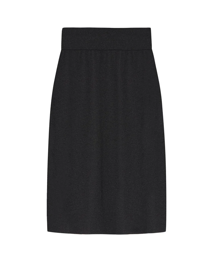 WiDDA Damen vegan Rock Basic Dunkelgrau