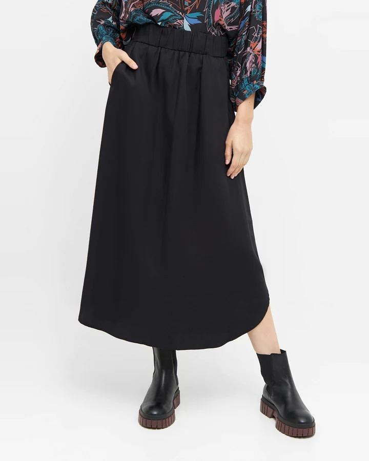 Widda Damen vegan Rock Julip Schwarz