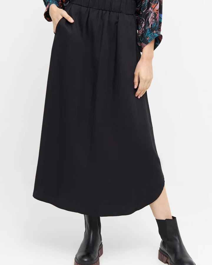 Widda Damen vegan Rock Julip Schwarz